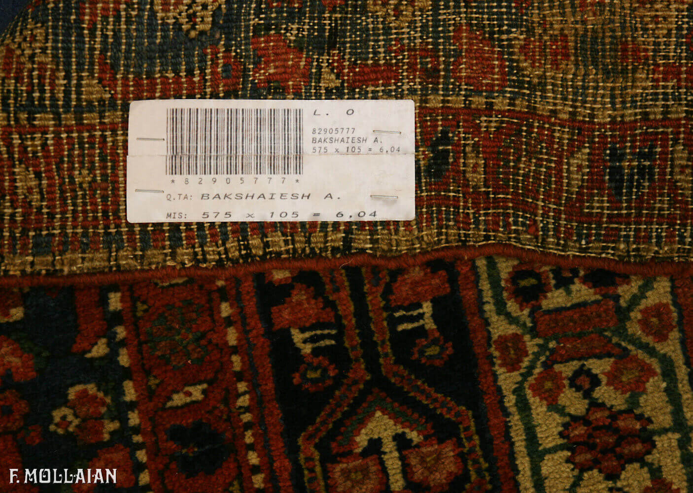 Teppich Spur Persischer Antiker Bakshaish n°:82905777